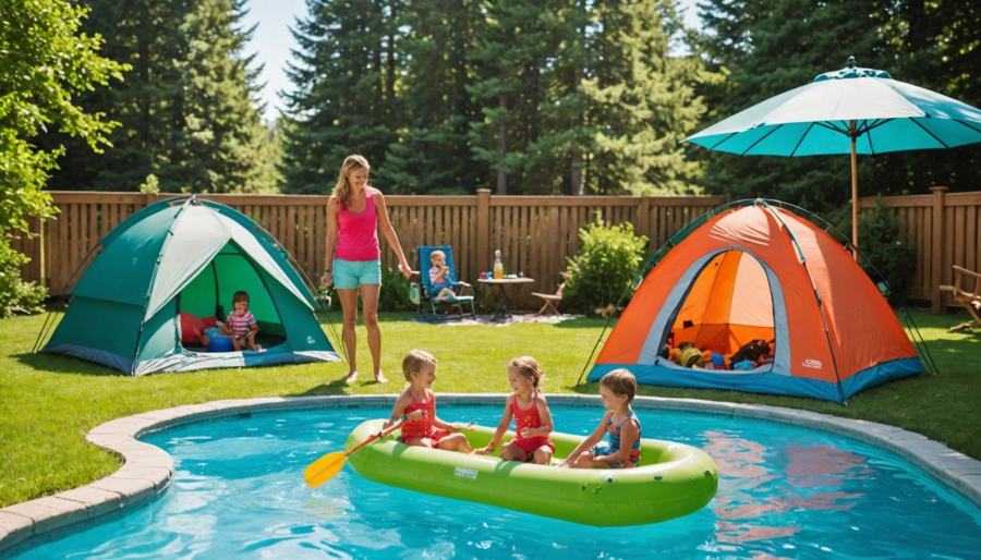 Camping avec espace aquatique : des vacances idéales en drôme pour les enfants
